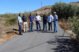 Diputación y Huércal-Overa recepcionan las obras del Plan de Mejora de Caminos Rurales