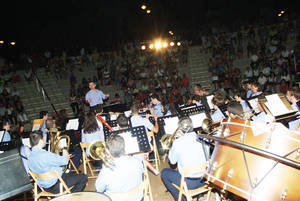 La Unión Musical Roquetas de Mar estrena mañana un disco de pasodobles taurinos en el Anfiteatro de Roquetas