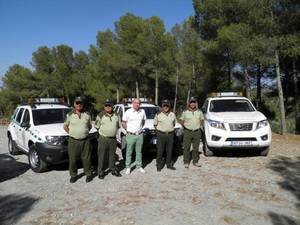 Cuatro nuevos vehículos para los agentes del Medio Ambiente en Almería