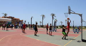 25 equipos en el Circuito Copa Basket 3X3 'Costa de Almería'