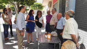 Parlamentarios de PP acuden a Gádor a reunirse con su alcaldesa e interesarse por el municipio