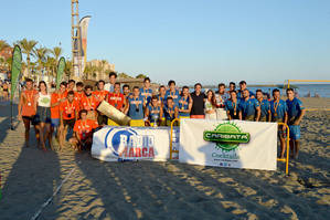 El Palmeral de El Zapillo vuelve a vibrar en el Circuito Provincial de Fútbol Playa