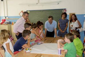 Casi 220 niños de Carboneras participan en la Escuela de Verano que apoya la Diputación