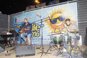 Gran concierto de Jesús Cortés en la Urbanización de Roquetas de Mar