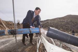 Sierro dejará de sufrir falta de agua gracias a los 113.000 euros de inversión de Diputación