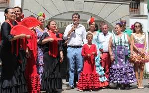 Apertura flamenca de la feria del mediodía de Adra