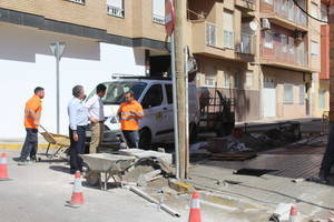 Calle Clavel ya luce nueva imagen con su adaptación a la normativa de accesibilidad