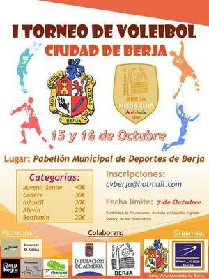 El Pabellón acoge este fin de semana el I Trofeo de Voleibol Ciudad de Berja