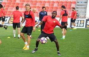 Este viernes, último entrenamiento y desplazamiento a Zaragoza