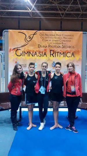 Iván Fernández y Adrián Munuera finalizan el Campeonato de España de Gimnasia Rítmica en quinta y sexta posición