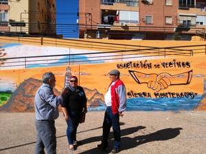 Izquierda Unida felicita a los vecinos de Piedras Redondas por su empeño para la transformación de su barrio