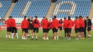 El Almería comienza a preparar el partido ante el Elche