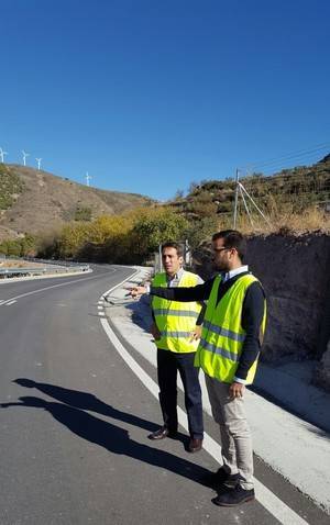 Diputación culmina las obras en la carretera de El Marchal de Enix tras 160.000 euros de inversión