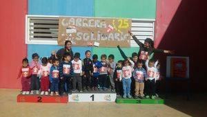 La Ecoescuela “Federico García Lorca” de La Fuente conmemora el Día del Niño con su tradicional Duatlón Solidario