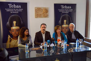 Amigos de la Alcazaba presenta la ‘Exposición Tebas’ en el Museo de Almería