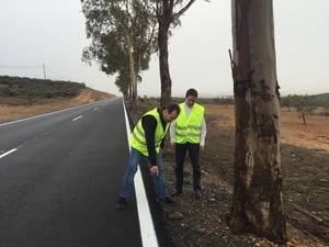 Lucainena de las Torres se beneficia de tres actuaciones del Plan Viario 2016 de Diputación