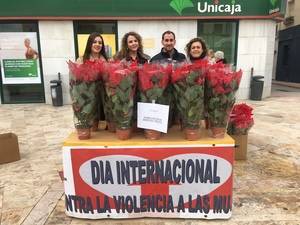 Los pascueros solidarios del Centro de Información a la Mujer de Albox recaudan 300 euros para los niños víctimas de violencia de género