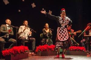 Un Teatro Apolo abarrotado celebró la Navidad Flamenca con sabor almeriense