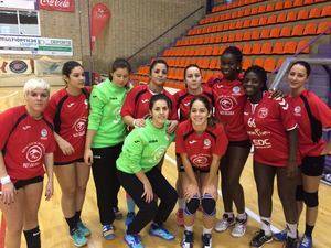 Las seniors del BM. Roquetas, un equipo en alza