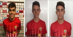 Tres jugadores de la cantera de la UD Almería, a las selecciones andaluzas