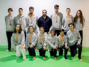 Cinco medallas para la EDM de Taekwondo en el Campeonato de España