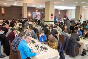 Gran igualdad en el Open Internacional de Ajedrez de Roquetas tras tres rondas