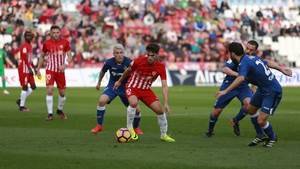 0-1: El Getafe gana al Almería en el minuto 87