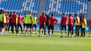 La UD Almeria comienza a preparar el partido de Reus