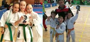 Siete nuevas medallas destacan a alevines y benjamines almerienses en kárate