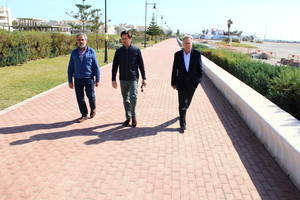 A buen ritmo las obras del carril bici de Almerimar y Paseo de las Lomas-Vial Sur en El Ejido