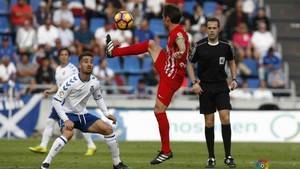 1-0: El Almería sufre una nueva derrota a domicilio en Tenerife