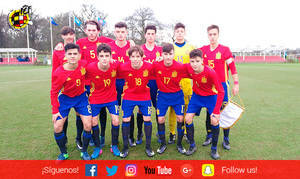 Baena y Cantón, campeones con la sub 16 del torneo celebrado por la UEFA en Inglaterra