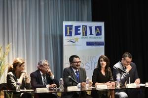 Diputación respalda al colegio La Salle Virgen del Mar en la inauguración de la I Feria Aula Empresa que reúne a tres mil estudiantes de la provincia