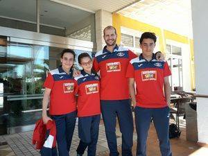 El Club Natación de Adra ya está en las instalaciones de la Piscina Lepanto de Córdoba