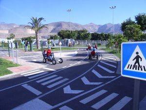 Los Geranios abre el proyecto de Educación Vial destinadas a las guarderías