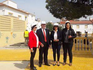 Nuevo parque de Cantoria con zona infantil adaptada gracias al PFEA