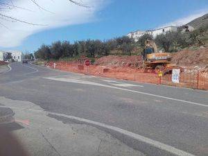 Diputación inicia las obras de la nueva rotonda en la carretera AL-5402 a su paso por Laujar