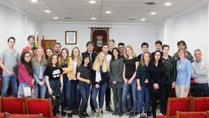 Estudiantes holandeses visitan Adra gracias a un programa de intercambio del IES Abdera