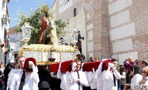 La Borriquita procesiona por Adra