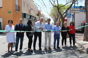 Corte de cinta de la Feria del Mediodía de las Fiestas Patronales de Huércal de Almería