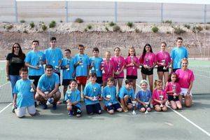 Clausura del curso en la Escuela Municipal de Tenis de Vícar