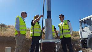 Diputación encara la recta final de las obras que pondrán fin a los problemas de agua de Sorbas