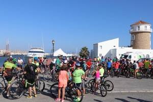 Celebración del Día de la Bicicleta en Almerimar