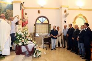 Balerma estrena nueva talla de la Virgen del Carmen