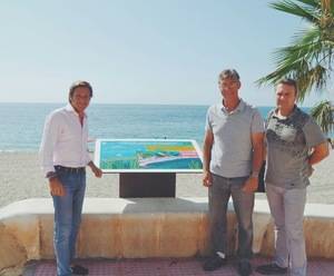 Buen comienzo para la Estación de Control de Arrecife de Posidonia Oceánica de la Playa de Aguadulce