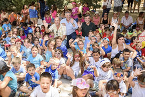 Diputación reúne a 200 niñ@s en el Encuentro de las Escuelas de Verano del Río Nacimiento