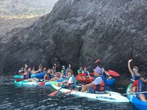 Diputación celebra una jornada multiaventura en el Parque Natural Cabo de Gata