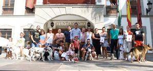 Las mascotas toman protagonismo en la Feria de Adra con el Concurso Canino