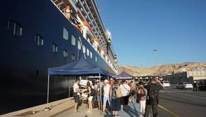 Puerto de Almería recibe en dos días casi 3000 cruceristas