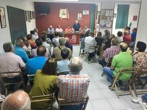 Antonio López Olmo se compromete en Berja a hacer una política diferenciada para pequeñas agrupaciones y municipios